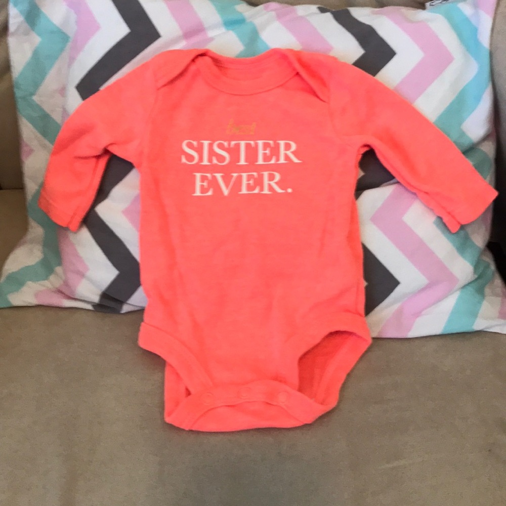 Best Sister Ever Onesie